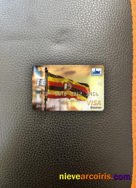 Uganda ABC Bank of Uganda visa electron photolook
